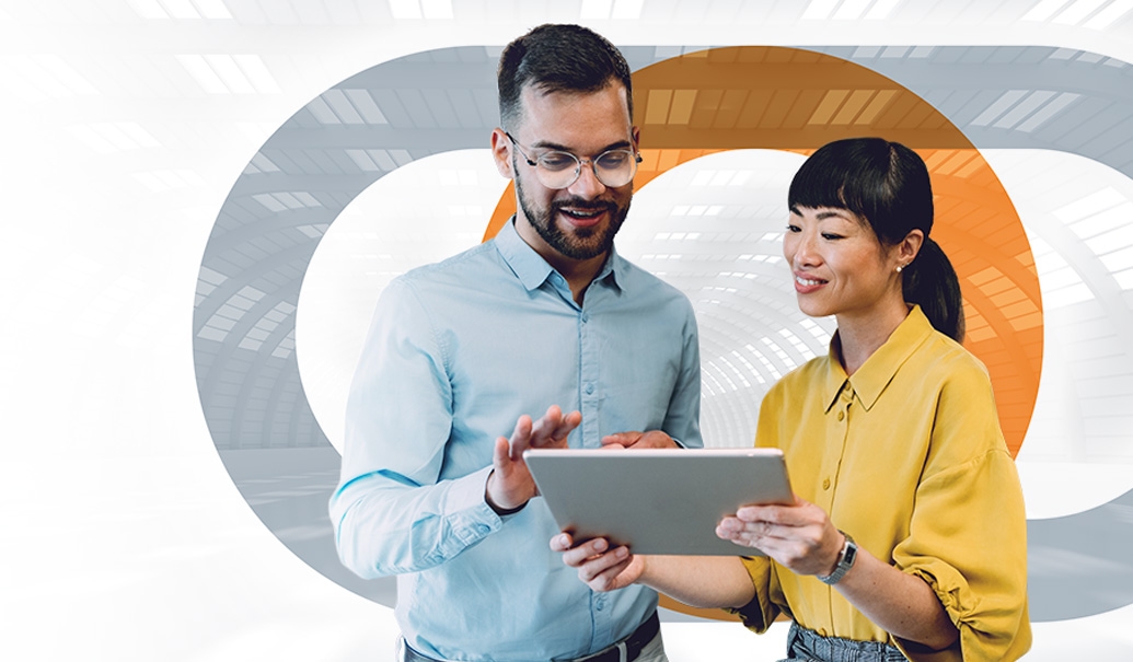Company’s-growth-shown-on-wall-TV-insight